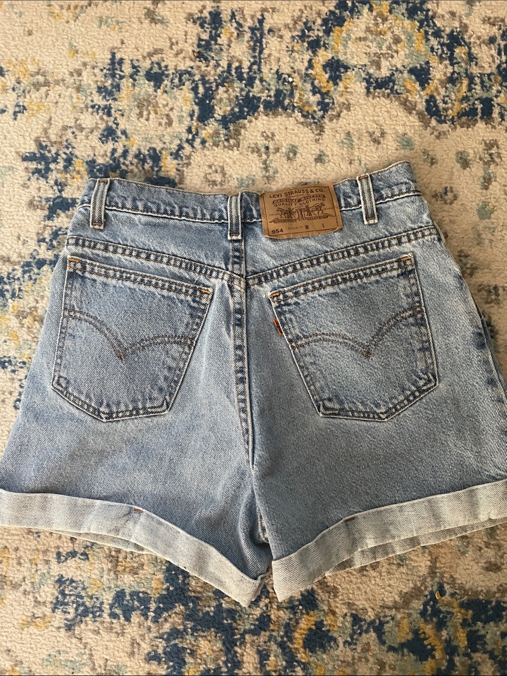 Vintage Levi’s orange tab 90s 954 shorts